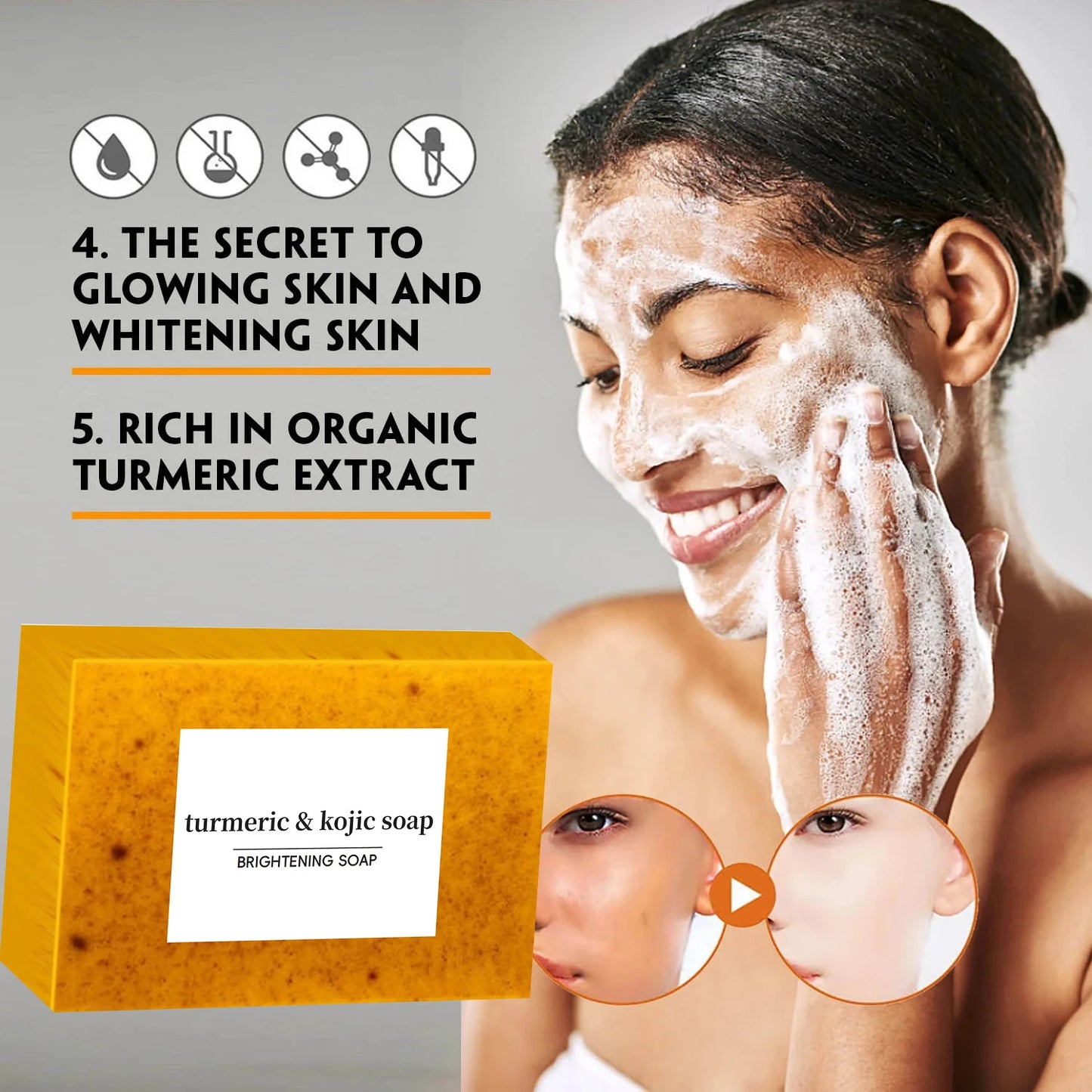 Turmeric & Kojic Soap