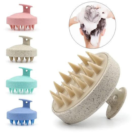 Silicone Shampoo Massage Brush